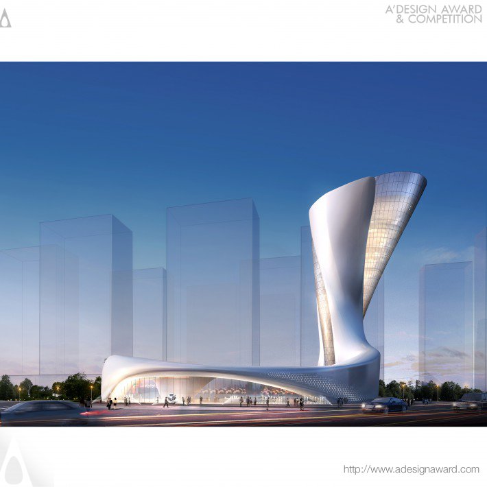 Shenyang Hunnan Exhibition Center Exhibition Center by Tengyuan Design